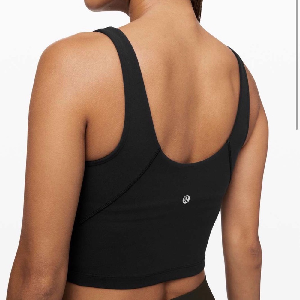 Lululemon Align Tank Top cropped black